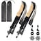 Wakeman Collapsible Walking Sticks - Set of 2 Foldable Trekking Poles for Hiking by Wakeman Black 75-CMP1119 - alternate 1